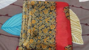 Elephant Design Saree