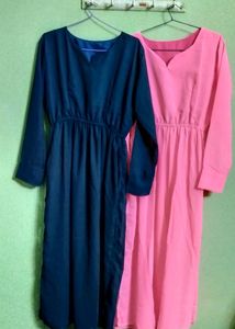 Combo Of 2 Nayra Cut Kurti New/Unused Fixed Price