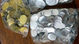 Full Packet(50+)of Silver / Golden Plastic Mirror
