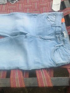 River Island Light Wash Skinny Jeans