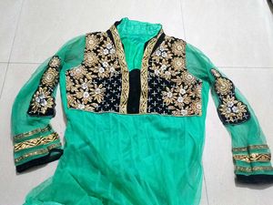 Elegant Embellished Anarkali Dress