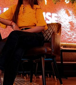 Mustard Yellow Crop Top