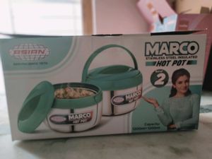 ASIAN Stainless Steel Insulated Hot Pot Casserole