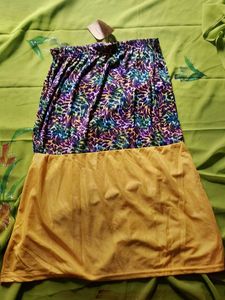 Animal Print Maxi Skirt