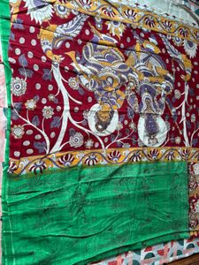 Chinori Silk Kalamkari Saree