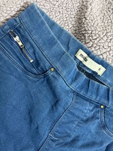 5 Jeans Set White And Blues