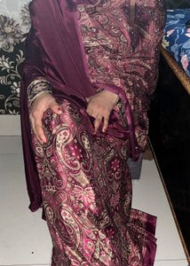 Crepe saree