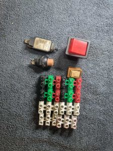 Assorted Electrical Components - Connectors, Break
