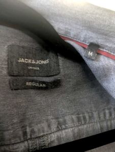 Jack &amp; Johns Denim Jacket/ Branded Y2K Overshir