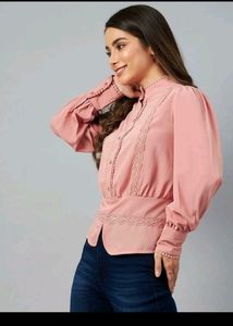 Peech Crop Top With Tag