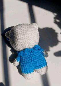 Crocheted Hello Kitty Plushie