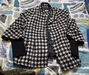 Black &amp; White Coat