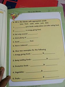 Worksheet For Class 1