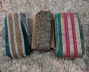 Assorted Craft Ribbon Lace 3 Pieces
