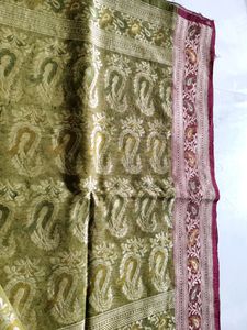 Excellent Condition All Over weaving Saree
