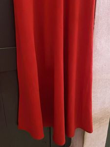 Elegant Red Maxi Dress
