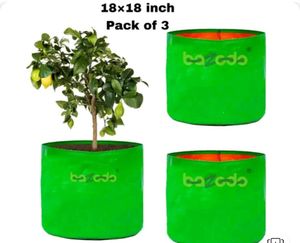 Green Garden Grow Bag pack of 3 45cm
