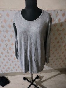 Gray Long Sleeve Tunic
