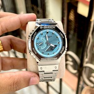 G Shock Watch With Tin Box