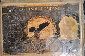 100 Rs Eagle Note East India Company