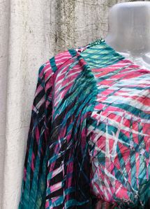 Tropical Print Dress