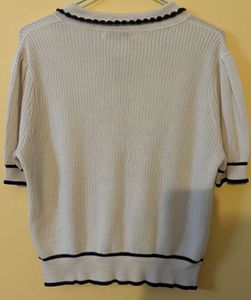 Vintage Style Knit Top