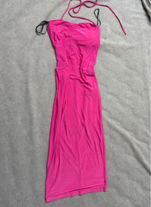 Forever 21 Pink Midi Dress