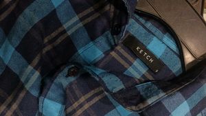 Navy Blue Full Sleeve Shirt