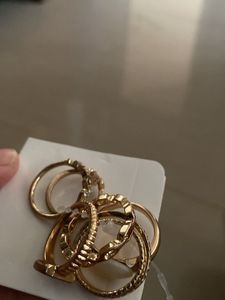 Gold Stacking Ring Set