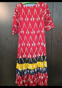Red A-Line Dress