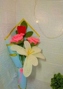 Crochet Flower Bouquet