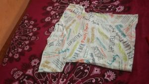 Word Art T-Shirt For Kids Boys 6 Years