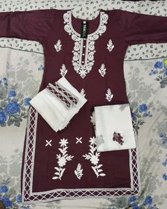 Embroidered Kurta Set