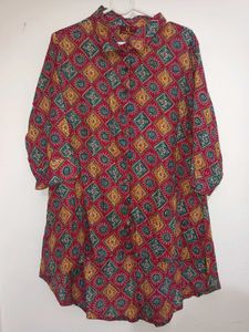 BRANDED- Stylish Dress with shirt and lehenga