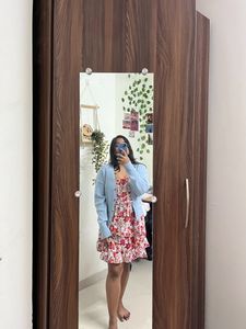 COMBO NewMe Floral Dress And Urbanic Tshirt
