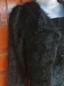 Angora Open Crop Sweater