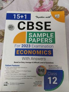Together With Economics for Class 12 CBSE