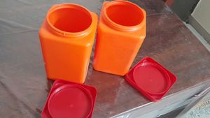2 Hard Plastic Container 400g