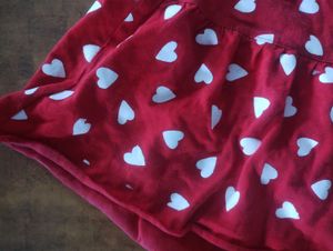 Baby Girl Heart Printed Skirt