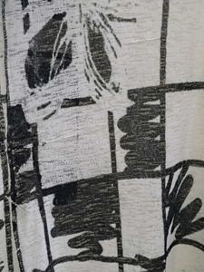 Printed Open Front Cardigan
