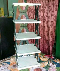Shoe Rack 5 Layer Foldable Unused 😲