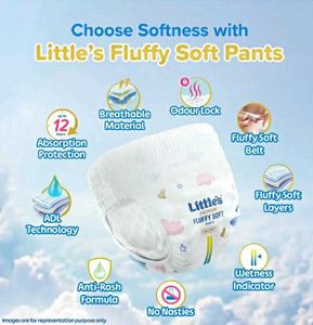 Baby Diaper M Size 32 Pant With Pencil Set