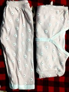 Floral Baby Outfit