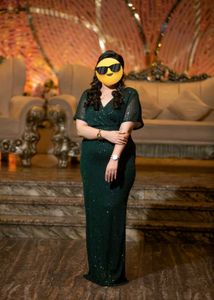 Elegant cocktail Dress cum Gown