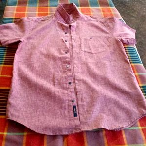 Men's Short Sleeve Button-Down Shirt
