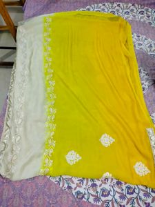 Beautiful georgette saree