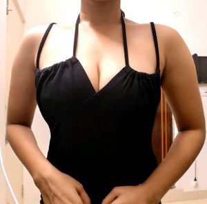 New With Tag! Urbanic Black Tie Up Dress