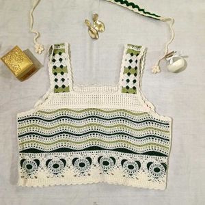 Crochet Top+hairband