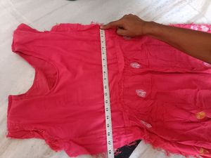 Peach flowered Print Kurti