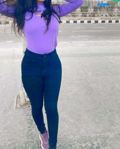 Purple Sweat Top.